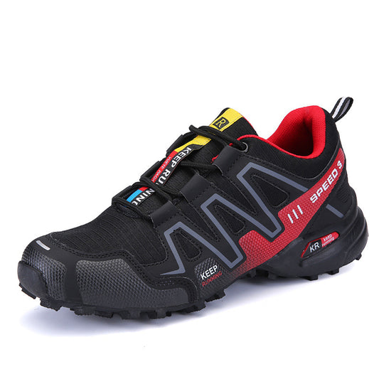 Damen Trailrunning-Schuhe mit rutschfester Sohle und atmungsaktiver Mesh-Oberfläche EB