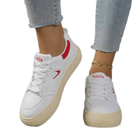 Damen modische Plateau-Sneaker mit trendiger Sohle EB