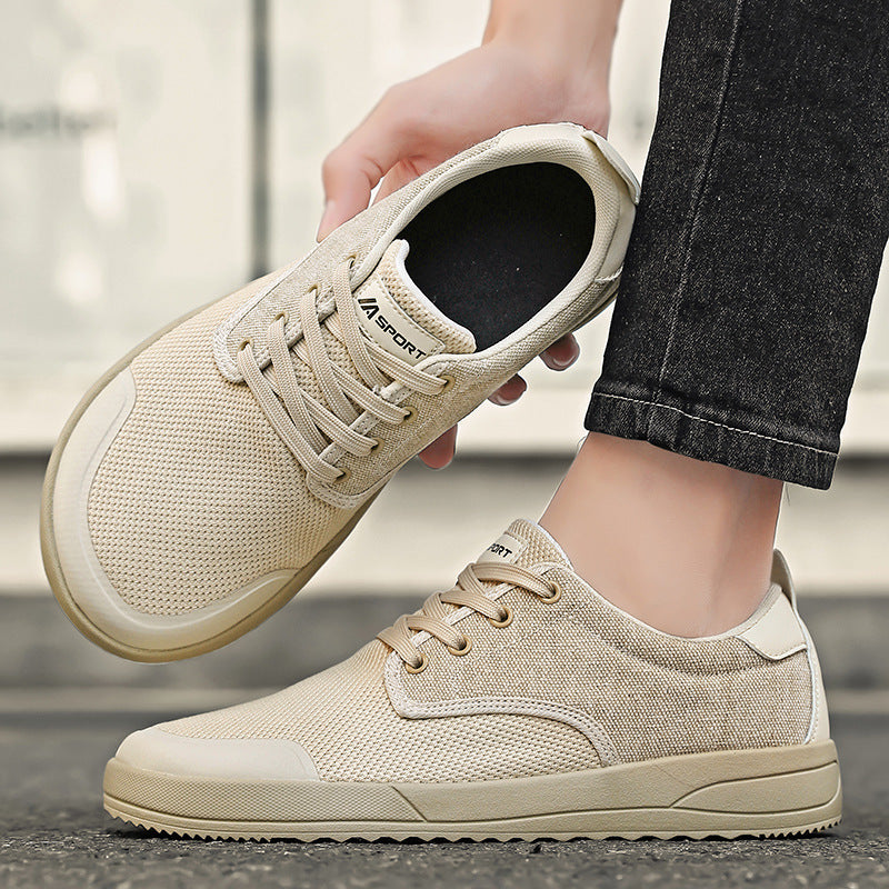 Damen Freizeit-Sneaker mit atmungsaktivem Textil-Obermaterial und rutschfester Sohle EB