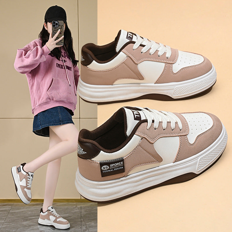 Damen Sportliche Sneakers mit stabiler Sohle und atmungsaktivem Obermaterial EB