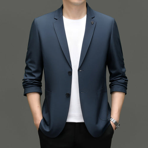 EB | Blazer Slim Fit Leicht Klassischer Revers Zwei Knöpfe
