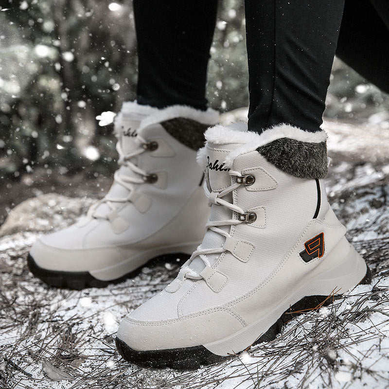 Damen Winterboots mit isolierendem Warmfutter und rutschfester Sohle EB