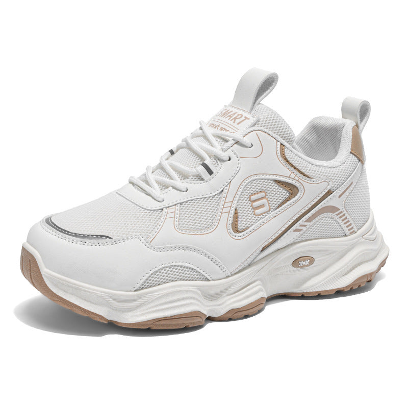 Damen Sportliche Sneakers mit atmungsaktivem Mesh-Obermaterial und rutschfester Außensohle EB