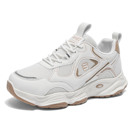 Damen Sportliche Sneakers mit atmungsaktivem Mesh-Obermaterial und rutschfester Außensohle EB