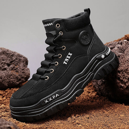 Damen robuste und komfortable Winterboots mit rutschfester Sohle EB