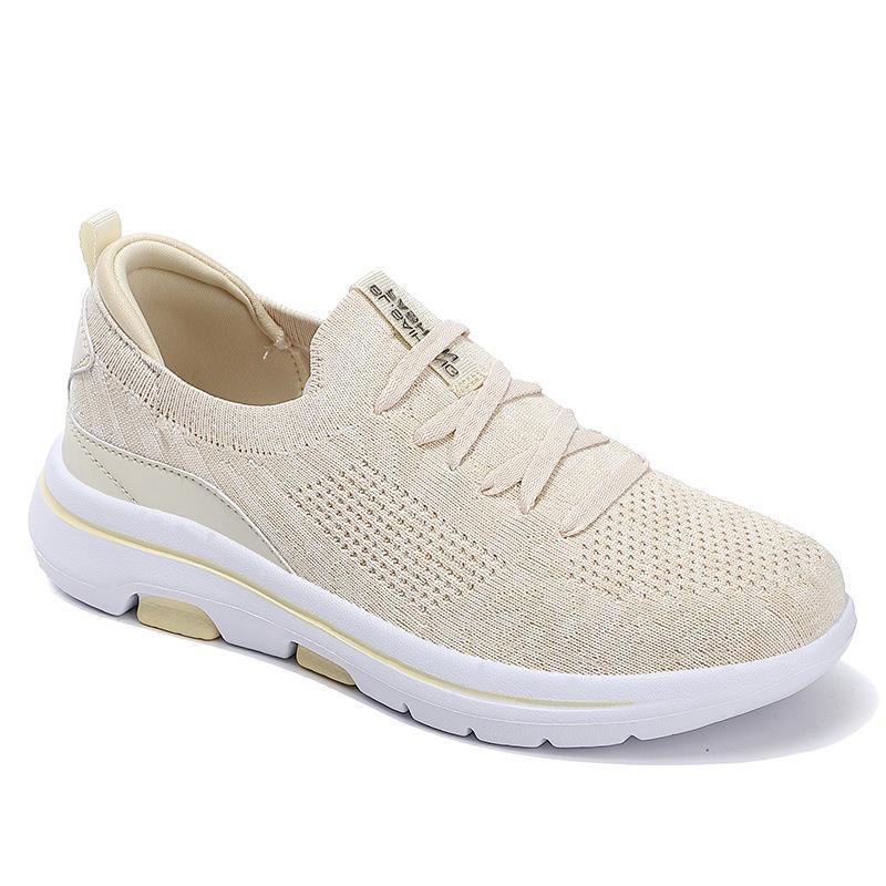 Damen Komfortable Lauf-Sneaker mit atmungsaktivem Strick-Obermaterial EB