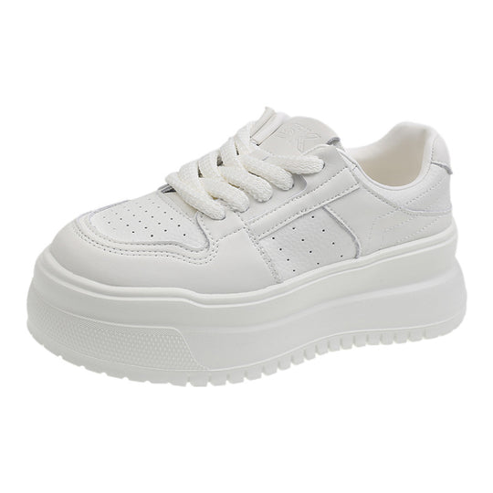 Damen Plateau-Sneaker mit atmungsaktivem Obermaterial und rutschfester Sohle EB