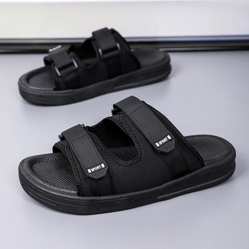 Damen sportliche und atmungsaktive Freizeitsandalen mit verstellbaren Riemen EB