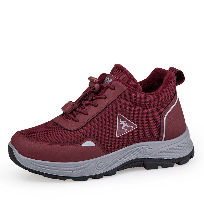Damen Komfortable und dämpfende Sport Sneakers mit elastischem Schnellschnürsystem EB