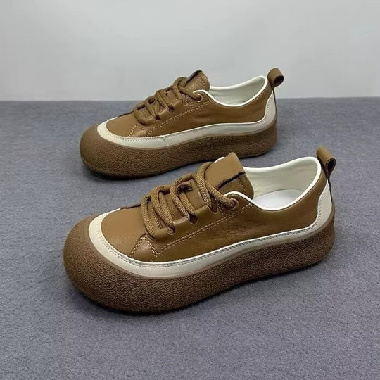 Damen Chunky Sneakers mit ergonomischer Sohle und weichem Obermaterial EB
