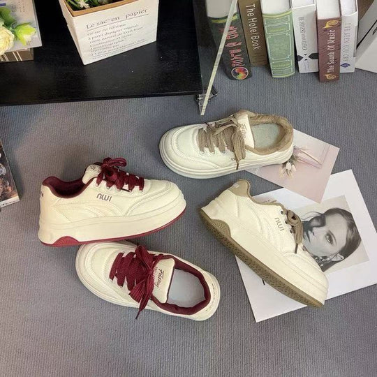 Damen Komfortable Sneaker mit dämpfender Sohle und weichem Innenfutter EB
