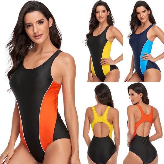 Damen Sportlicher Schwimmanzug mit ergonomischem Design EB