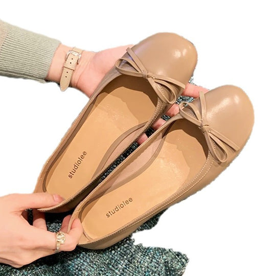 Damen Ballerina-Schuhe mit charmantem Schleifendetail und weich gepolsterter Innensohle EB