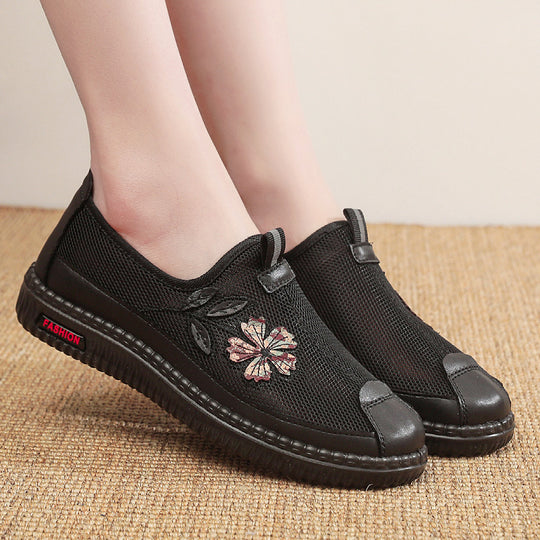 Damen Atmungsaktive Freizeitschuhe mit floralem Design EB