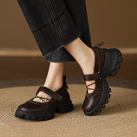 Damen modische Slingback-Schuhe mit elastischen Riemen und bequemer Sohle EB