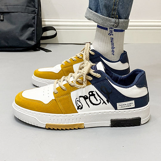 Damen Modische Sneakers mit lässigem Design und bequemer Schnürung EB