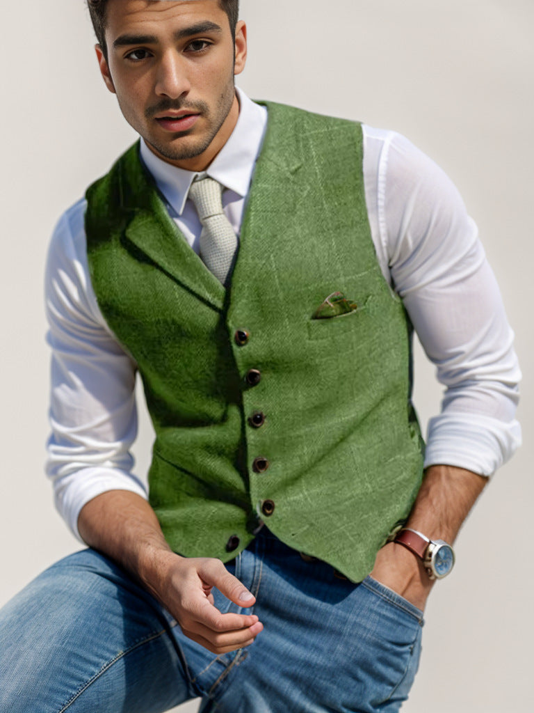 Herren elegante Weste im modernen Stil EB
