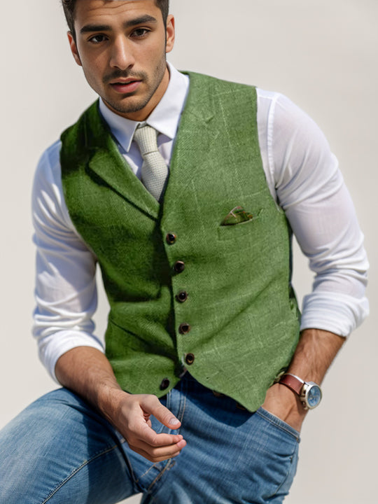 Herren elegante Weste im modernen Stil EB