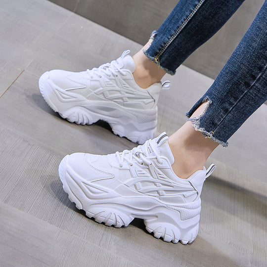 Damen Chunky Sneakers mit innovativer Dämpfungstechnologie und bequemer Passform EB