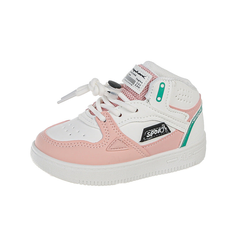 Damen Sportliche Sneakers mit atmungsaktivem Obermaterial und schnürbarem Design EB
