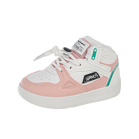 Damen Sportliche Sneakers mit atmungsaktivem Obermaterial und schnürbarem Design EB