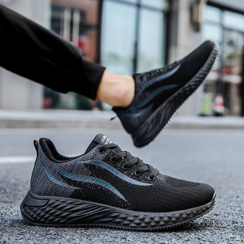 Herren Sportliche und atmungsaktive Freizeitschuhe mit rutschfester Sohle EB