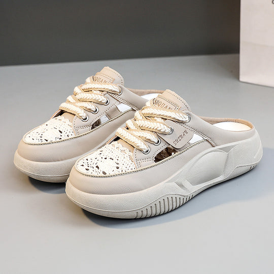 Damen Komfortable Clogs mit rutschfester Sohle und atmungsaktiver Obermaterialstruktur EB