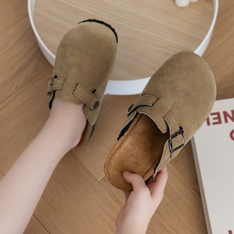 Damen Komfortable Clogs mit verstellbarem Riemen EB