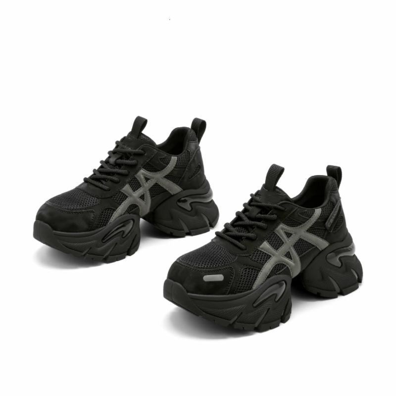 Damen Sportliche Sneakers mit rutschfestem Profil und atmungsaktivem Obermaterial EB