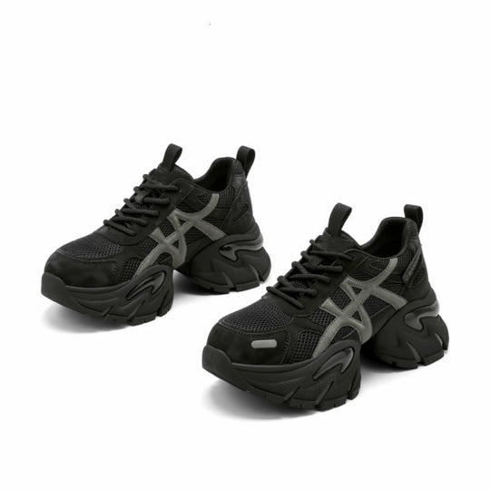 Damen Sportliche Sneakers mit rutschfestem Profil und atmungsaktivem Obermaterial EB