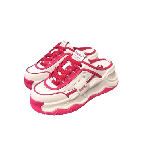Damen sportive Sneakers im modernen Design mit elastischem Einsatz EB