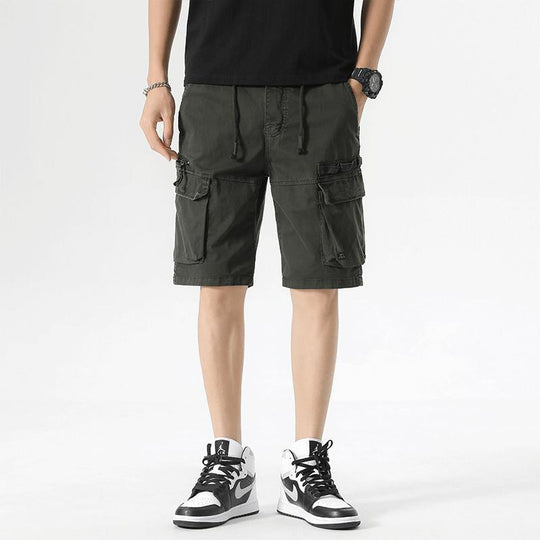Herren Cargoshorts mit praktischen Taschen und elastischem Bund EB