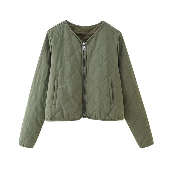 Damen Steppjacke mit praktischen Eingrifftaschen EB