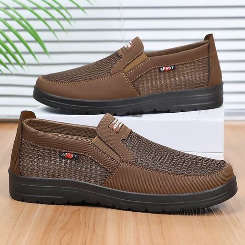 Damen Sportliche Slip-On Sneakers mit rutschfester Sohle und flexiblem Obermaterial EB