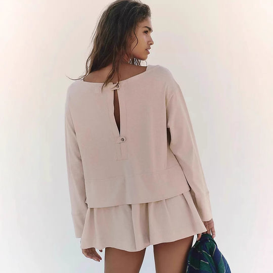 Damen Skaterkleid mit weitem Oberteil und formschöner Rockpartie EB