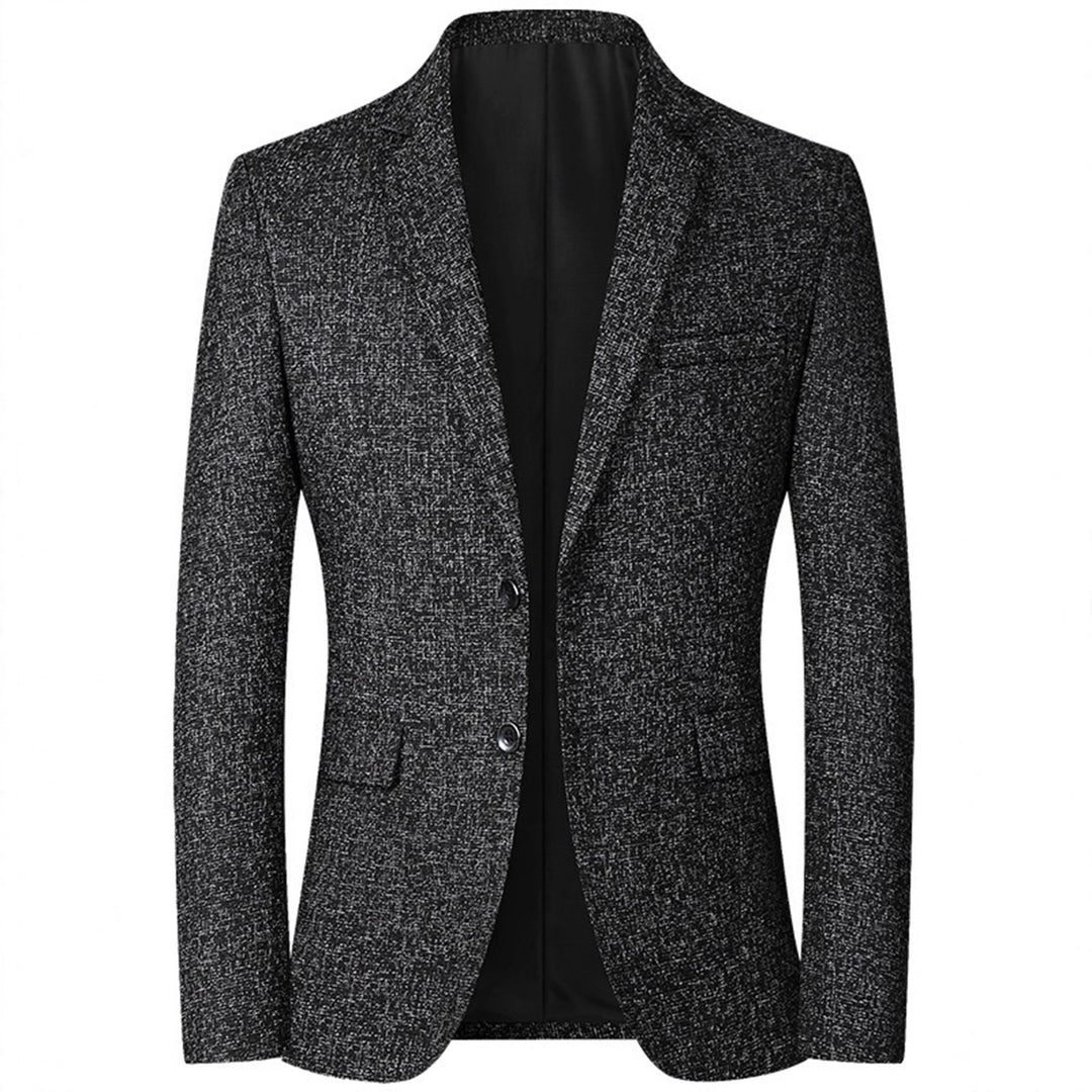 Herren eleganter strukturierter Freizeitblazer EB