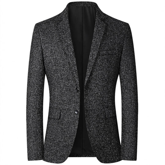 Herren eleganter strukturierter Freizeitblazer EB