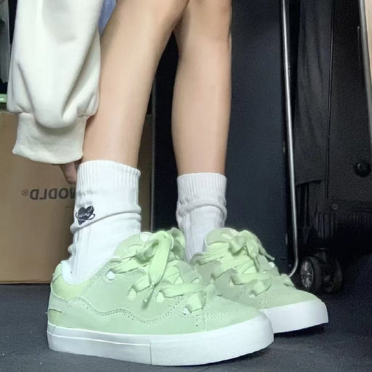 Damen Sneakers mit atmungsaktivem Obermaterial und elastischem Schnürsystem EB