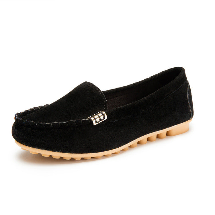 Damen Mokassin Slipper mit flexibler Sohle und modischem Design EB