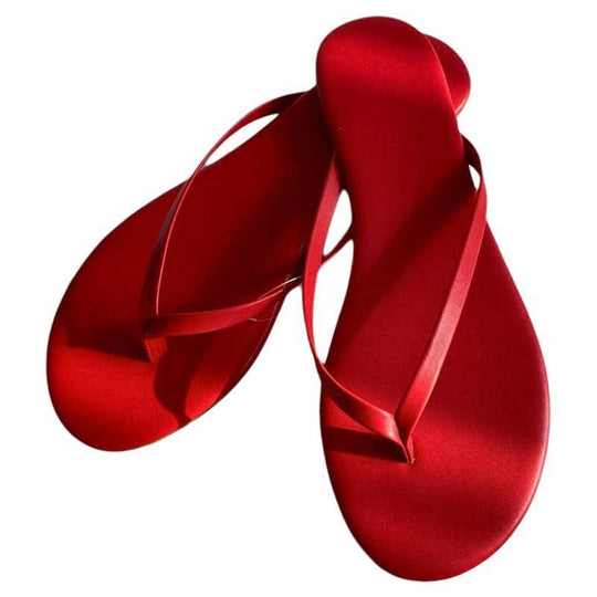 Damen Zehentrenner Sandalen mit ergonomischem Fußbett und flexibler Sohle EB