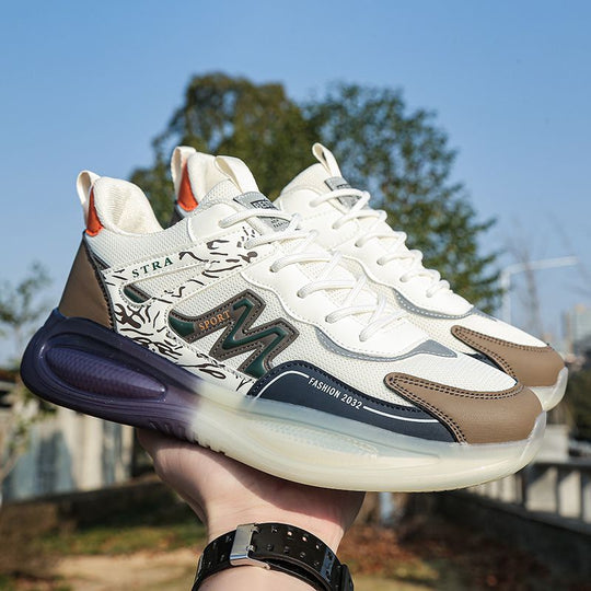 Damen Sportliche Sneaker mit strapazierfähigem Obermaterial und ergonomischer Dämpfungstechnologie EB