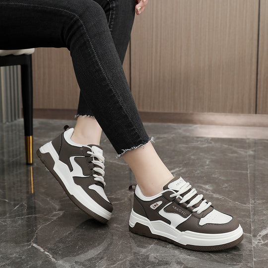 Damen Sportliche Chunky Sneakers mit rutschfester Sohle und atmungsaktiver Mesh-Oberfläche EB
