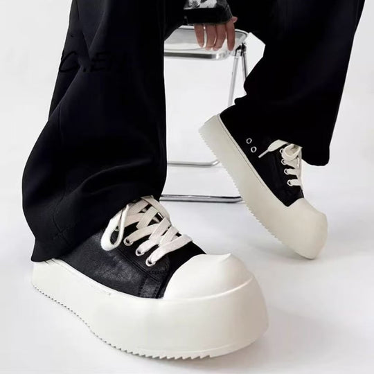 Damen Plateau Sneakers mit bequemer Dämpfung und trendigem Design EB