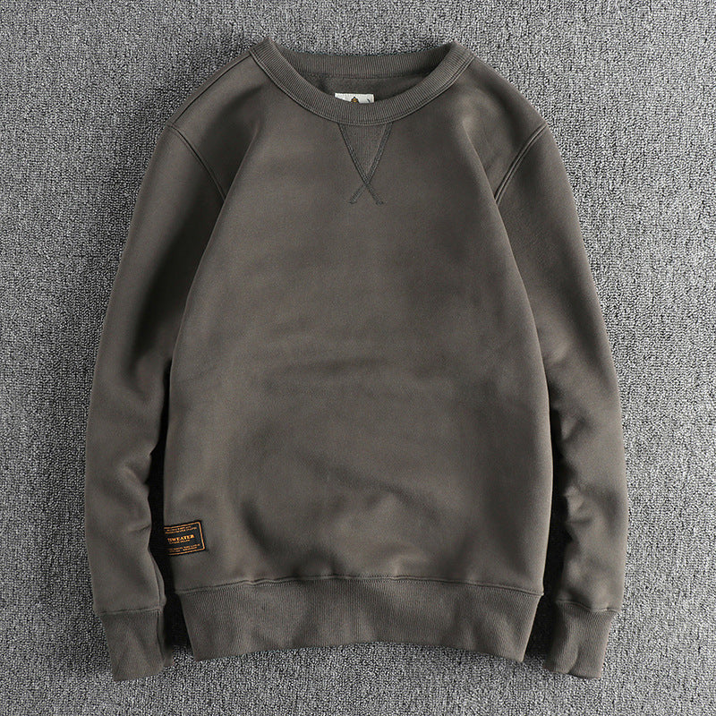 Damen Sweatshirt mit klassischem Rundhalsausschnitt und lässigem Schnitt EB