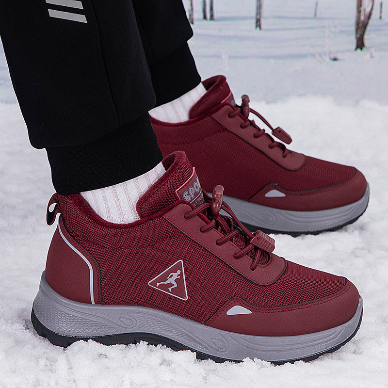 Damen Komfortable und dämpfende Sport Sneakers mit elastischem Schnellschnürsystem EB