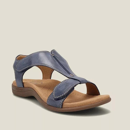 Damen Sandalen mit verstellbarem Riemendesign und anatomischer Fußbett EB