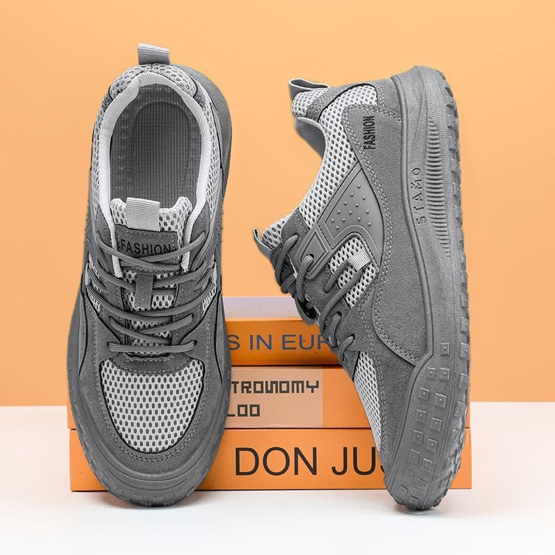 Damen Sportliche Sneaker mit atmungsaktiver Mesh-Oberfläche EB