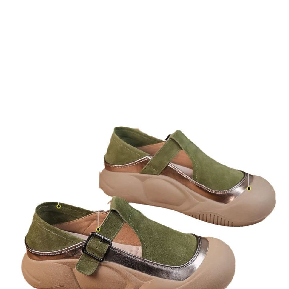 Damen bequeme Clogs mit verstellbarem Riemen und atmungsaktiver Sohle EB