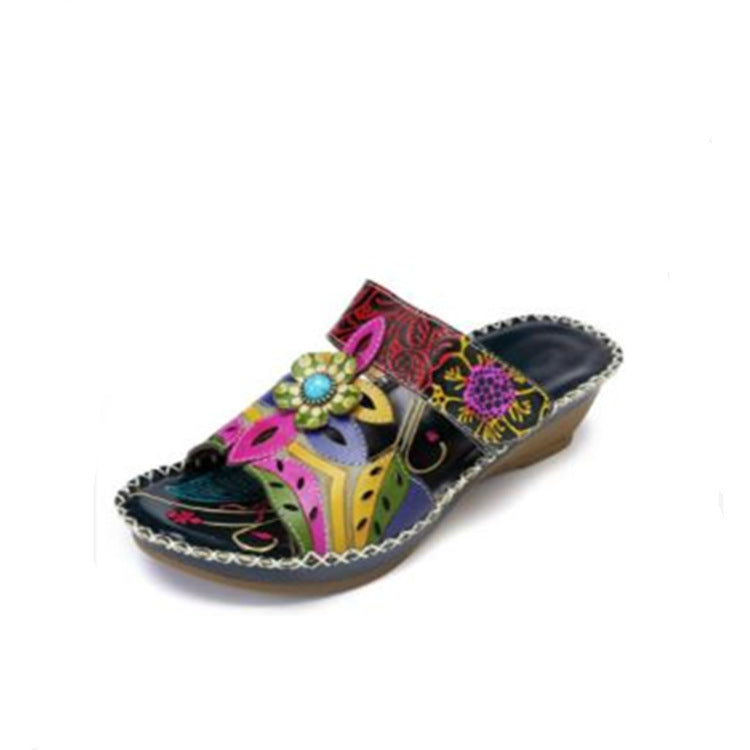 Damen Trendige und bequeme Zehentrenner-Sandalen EB