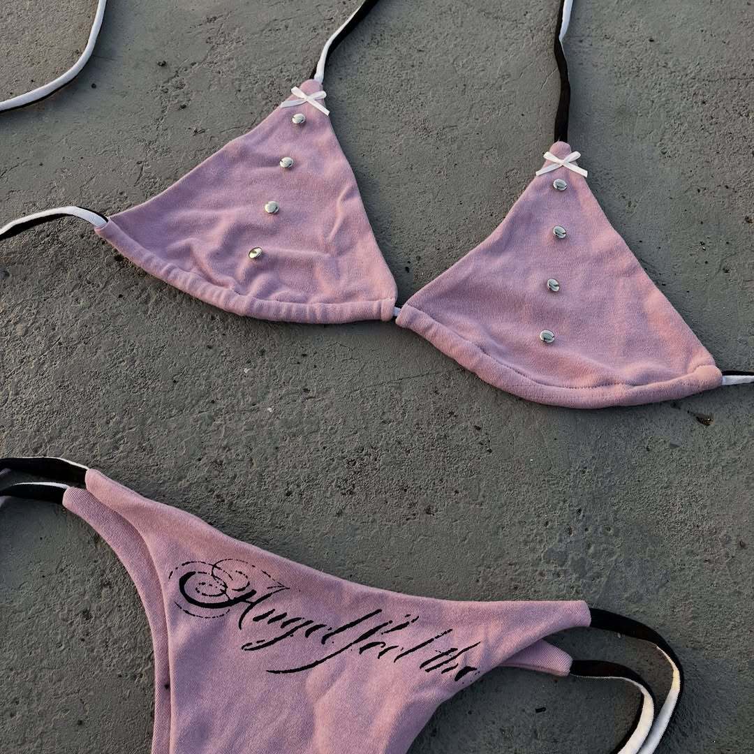 Damen verführerisches Bikini-Set mit einzigartigen Akzenten EB